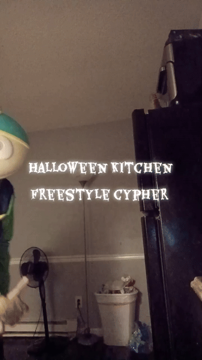 Halloween kitchen cypher 