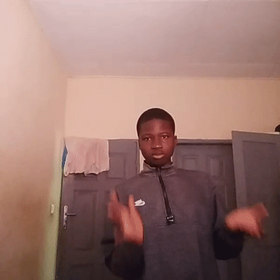 Black futif leritier dans le serengheti