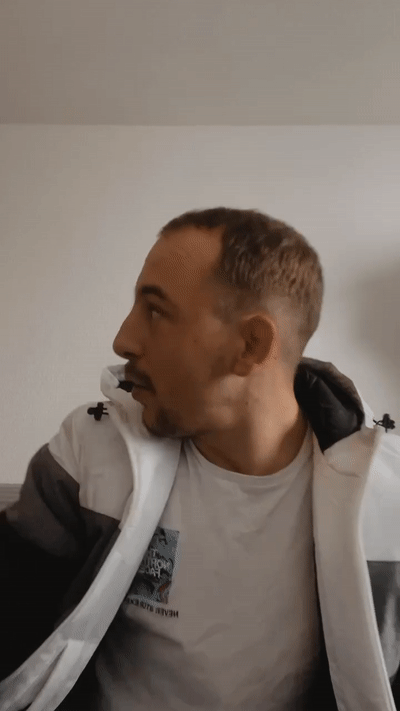 je pose ça la 