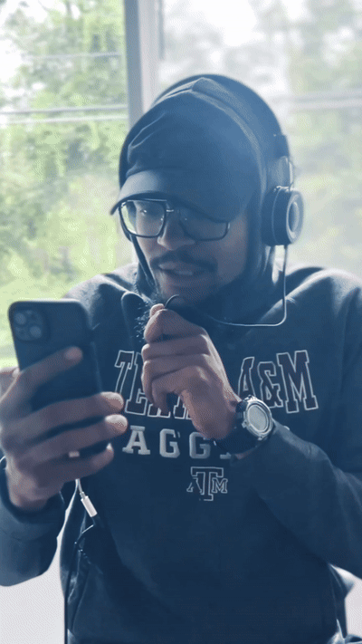 Quick snippet of Greg Dos’s verse from Mz Gabz’s “Over It” track!