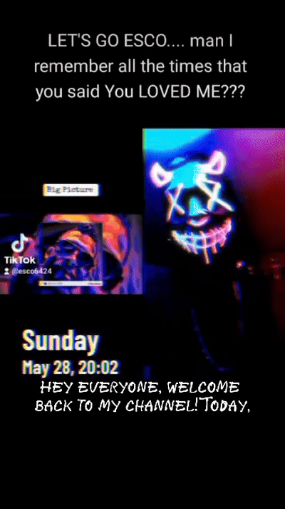 (BIG PICTURE ORIGINAL Video Version)Feat:E.S.C.O.... Thank you for the Luv and Support my RAP FAME FAMILY 💯💯🎶🎙️