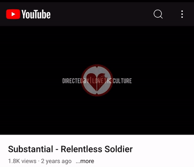 Substantial- Relentless Soldier 