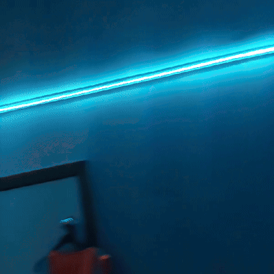 led light music video 