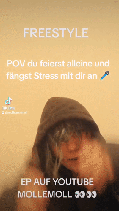 POV du feierst alleine und fängst Stress mit dir an