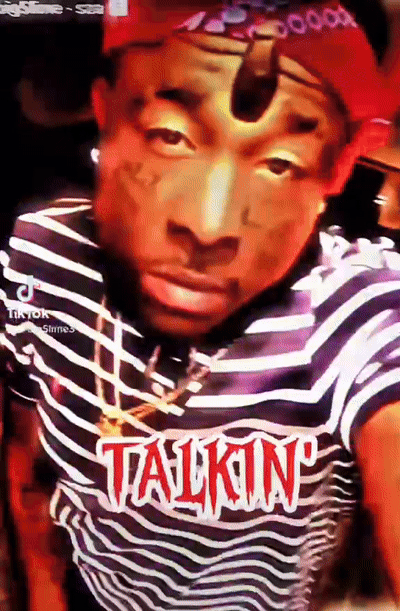 aint no talking 