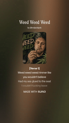 Weed Weed Weed