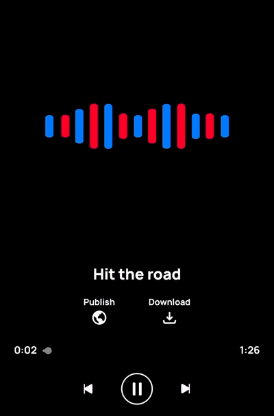 Hit the road 