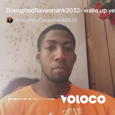 Disrupted savannahk2032-wake up yeah