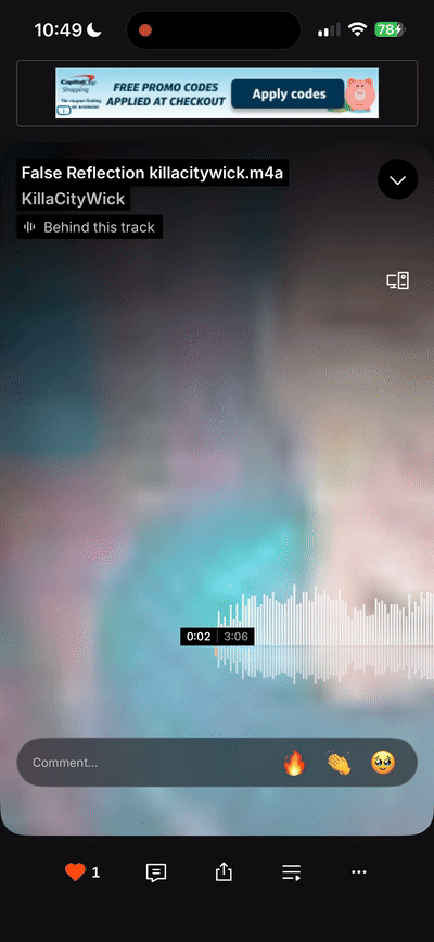 false reflection-Wick