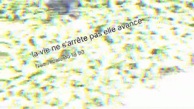 la vie ne s'arrête elle avance (clip officiel)