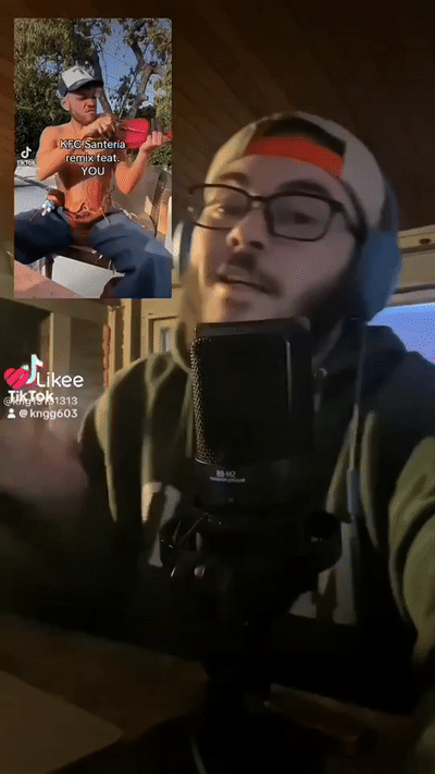 kfc Santeria verse challenge 