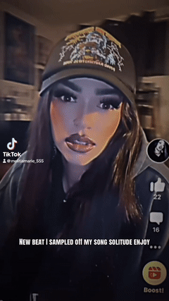 my solitude sample beat prod Melitia Marie 