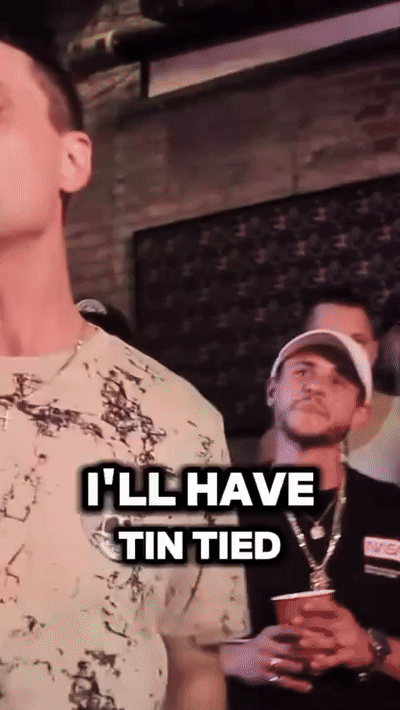 Cal Jaxxon vs Tinman battle Clip 