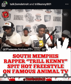 Trill kenny famous animal freestyle 