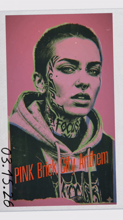 Pink Brick City Anthem..Feat A.I. Artist FOCUS!
