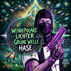 Wendepolare Lichter Grüne Welle Hase