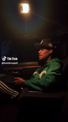cocinando la grasa en el carro