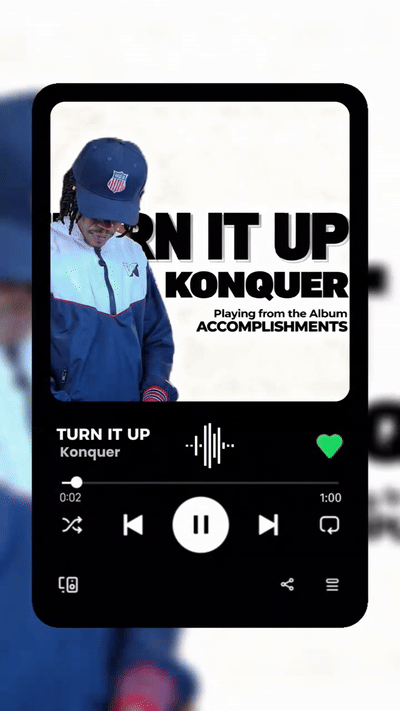 Konquer- Turn it up