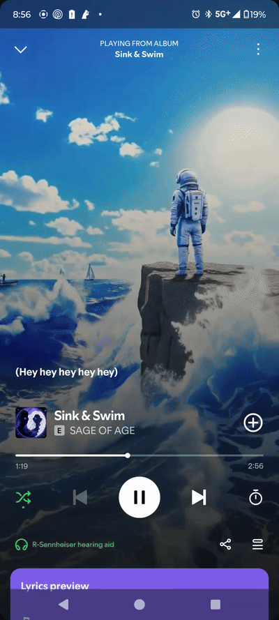 Sink & Swim - SAGE OF AGE (LYRICAL HIGHLIGHT)