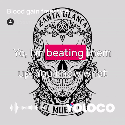 Blood gang freestyle