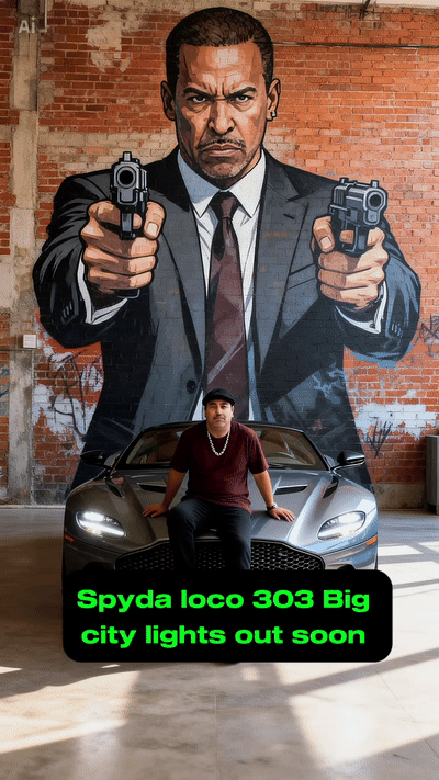 Spyda loco aka murdaclone presents 303 Big City Lights debuting soon 