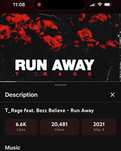 T_Rage Feat. Bezz Believe ~ Run Away 