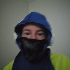 masking up