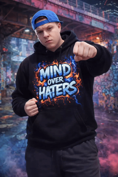 Mind over haters.
That’s the mindset. 🧠🔥
