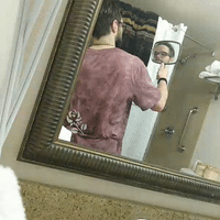 a reflection of a