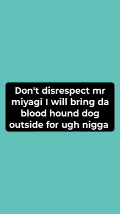 🤔 see I'm trying to stop da beef do ya believe me