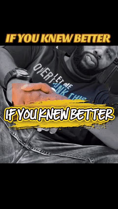 IF YOU KNEW BETTER VIDEO 