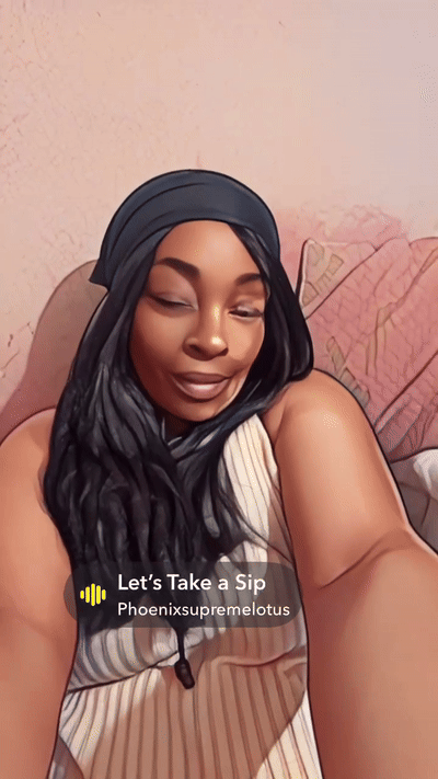 let take a sip 