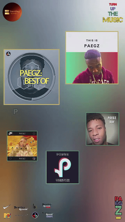 PAEGZ: OFFICIAL PLAYLISTS OUT EVERYWHERE!