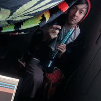 toke in the Trip booth
