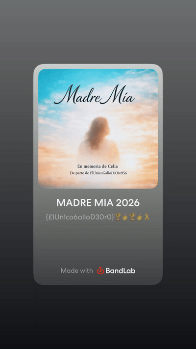 🎶 MADRE MIA