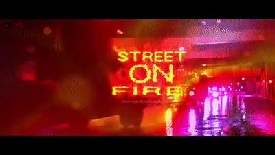 Street On Fire