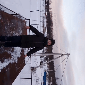 Прыгаем с крыши 