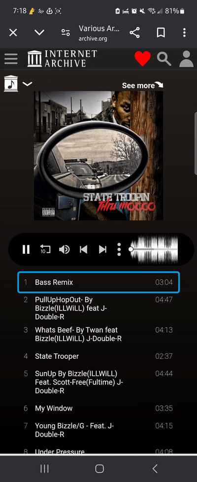 Throwback mixtape #Statetroopinthrumoco