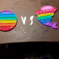 поп ит ○ VS поп ит🐋
