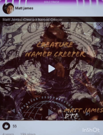 CREATURE NAMED CREEPER -MATT JAMES FT. SILENT 