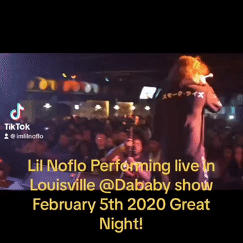 Lil Noflo’s live performance @Dababy Show 