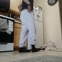 getting it from the kitchen 
