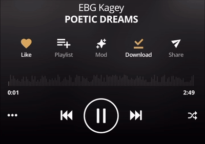 EBG Kagey - Poetic Dreams (Official Audio)