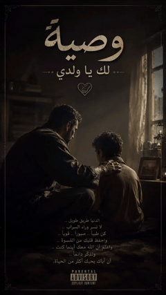 وصية لك يا ولدي