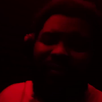 in the booth recording my living fast contest song