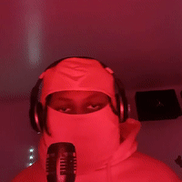 Making a song.
