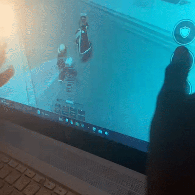 my brother playing Roblox with my sound
