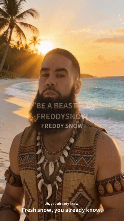 “BE A BEAST” by FREDDY SNOW 