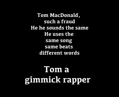 gimmic rapper 