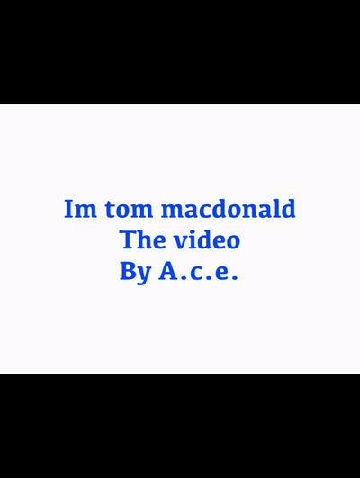 im tom. macdonald